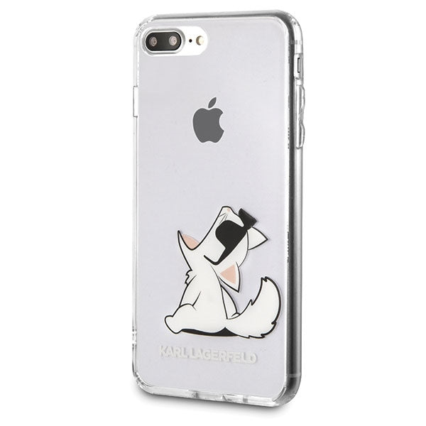 Karl Lagerfeld Choupette Fun iPhone 7 / 8 Plus Case - Transparent