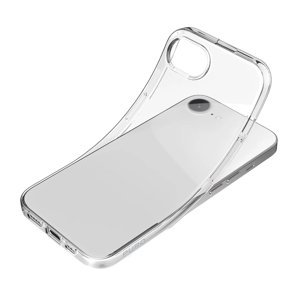 Puro Cover TPU Ultra-Slim "0.3 NUDE" for iPhone 16E, transparent