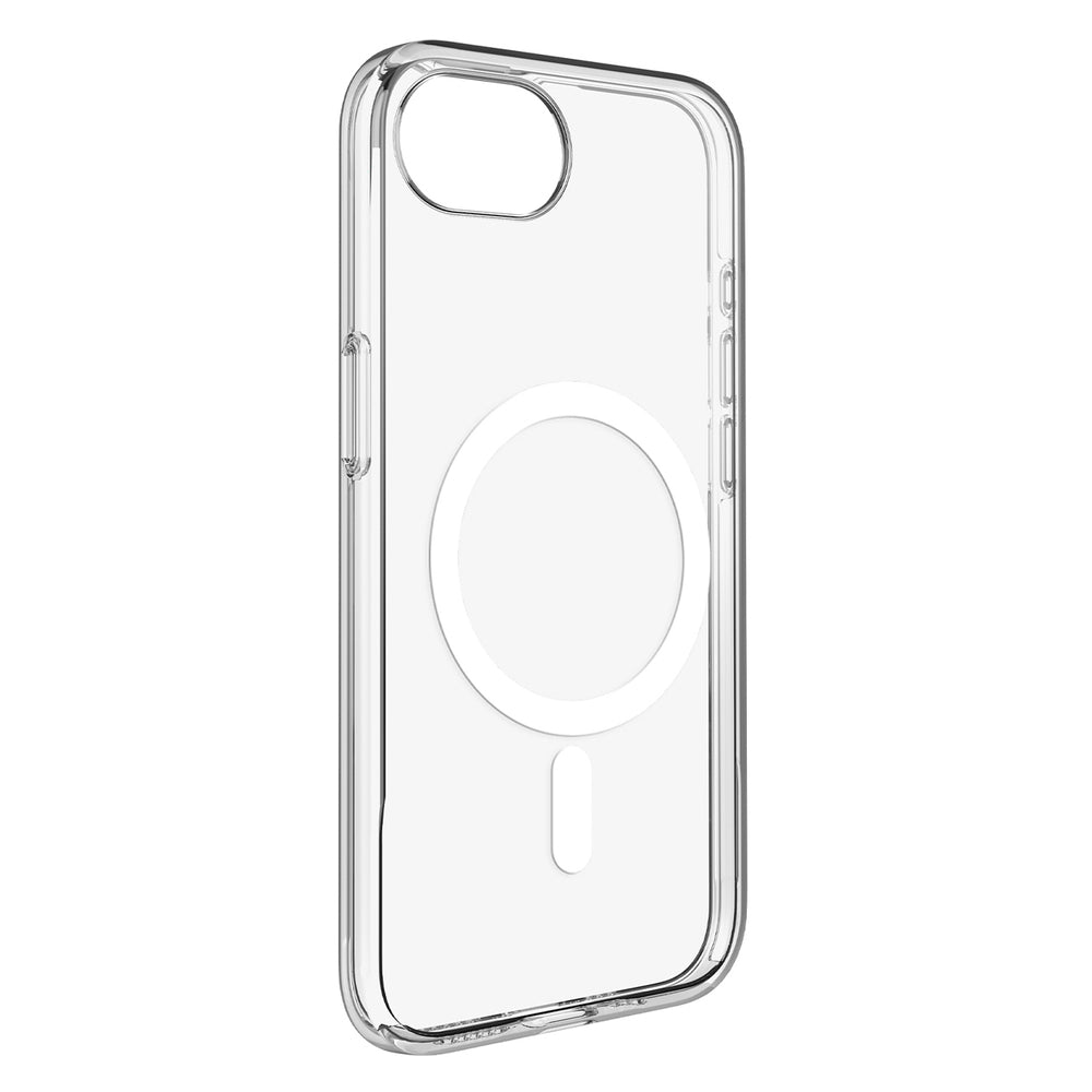 Puro Cover in TPU+PC "LITE MAG" with Magsafe for iPhone 16E, transparent