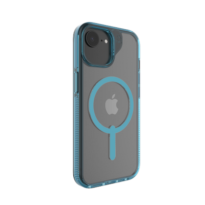 ZAGG Santa Cruz Snap Case with MagSafe for iPhone 16e (2025) / 15 / 14 / 13 - Blue