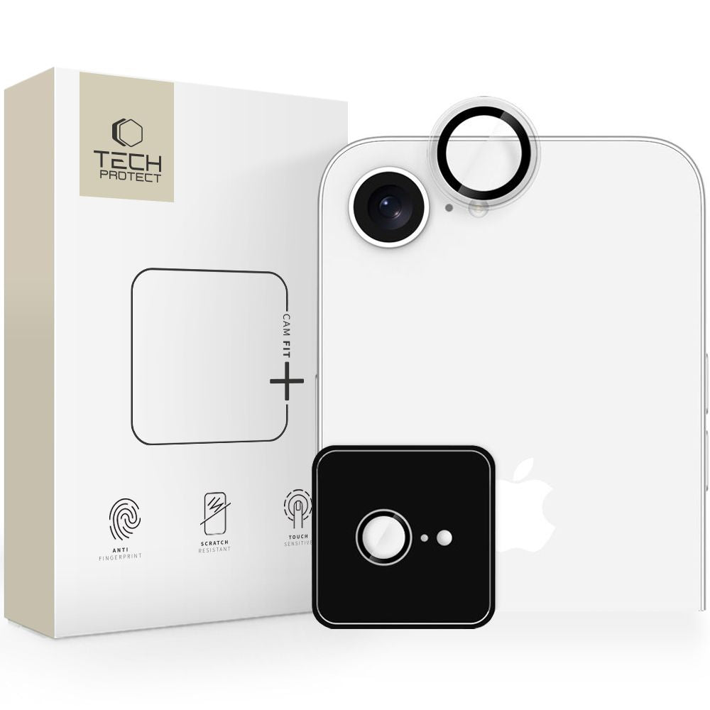 Tech-Protect Camring Fit+ Lens Cover for iPhone 16e - Clear