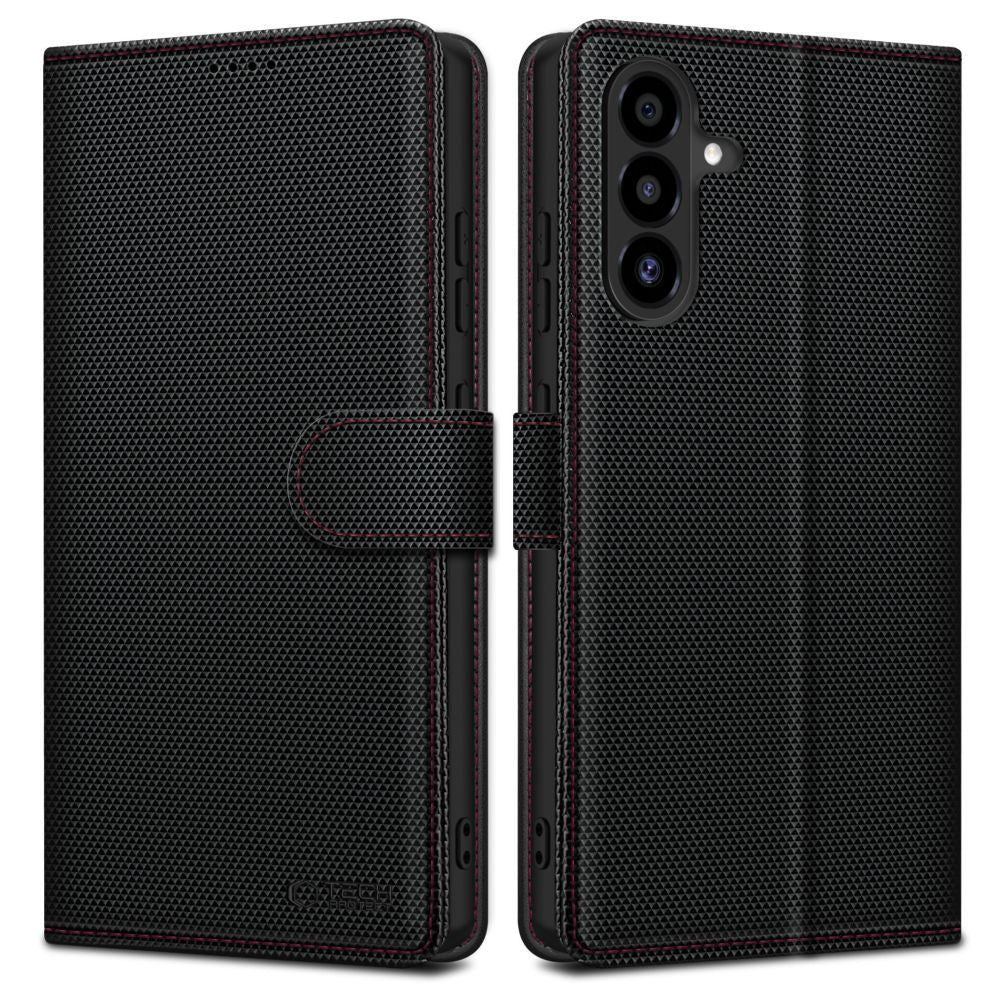 Tech-Protect Wallet RS Case for Samsung Galaxy A56 5G - Black