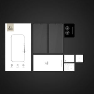 Tempered Glass Tech-Protect Glass Set+ 3-pack for Samsung Galaxy S25 Edge - transparent