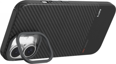 LAUT Kev Protect case for iPhone 16 - black