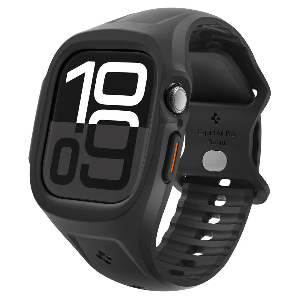 Spigen Liquid Air Pro Strap for Apple Watch 46mm - Matte Black