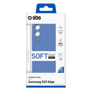 SBS Instinct Case for Samsung Galaxy S25 Edge - Blue