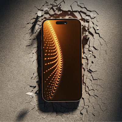 SBS protective glass with D3O technology set with applicator for iPhone 17 / iPhone 16 Pro