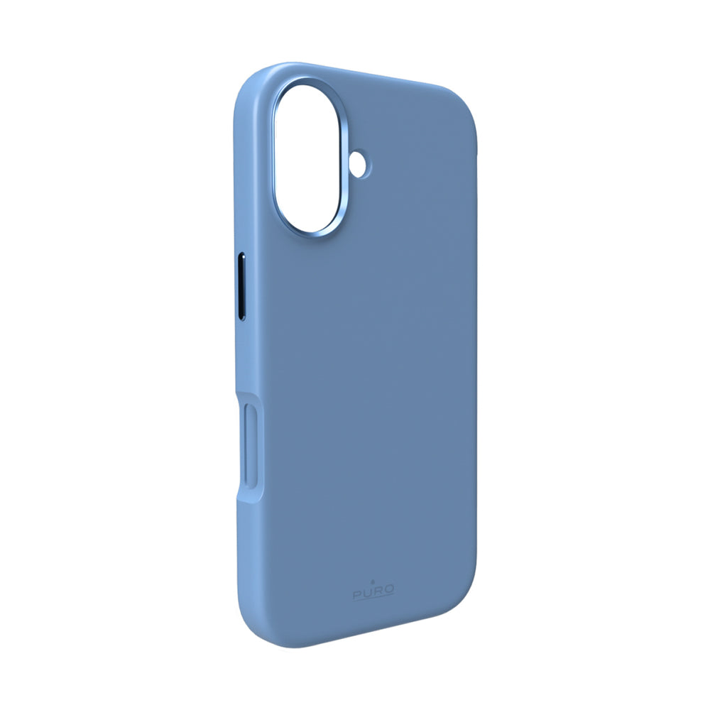 Puro Icon Mag Pro Liquid Silicone Case for iPhone 17, MagSafe Compatible, with Camera Protection and Aluminum Buttons