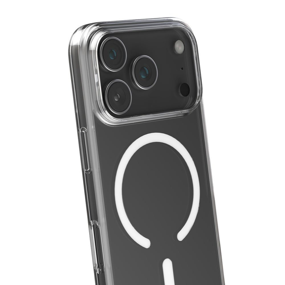 Puro 0.3 MAG Ultra-Slim TPU Case Compatible with MagSafe for iPhone 17 Pro Max - Transparent