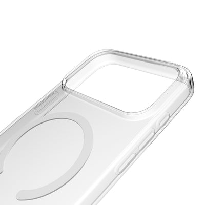 Puro 0.3 MAG Ultra-Slim TPU Case Compatible with MagSafe for iPhone 17 Pro - Transparent