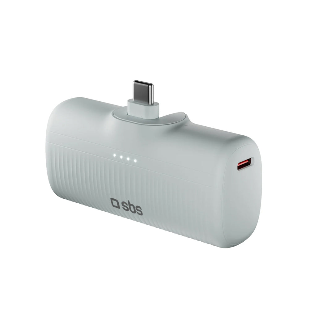 SBS EcoPower 5000 mAh 10W Powerbank with Built-in USB-C Port