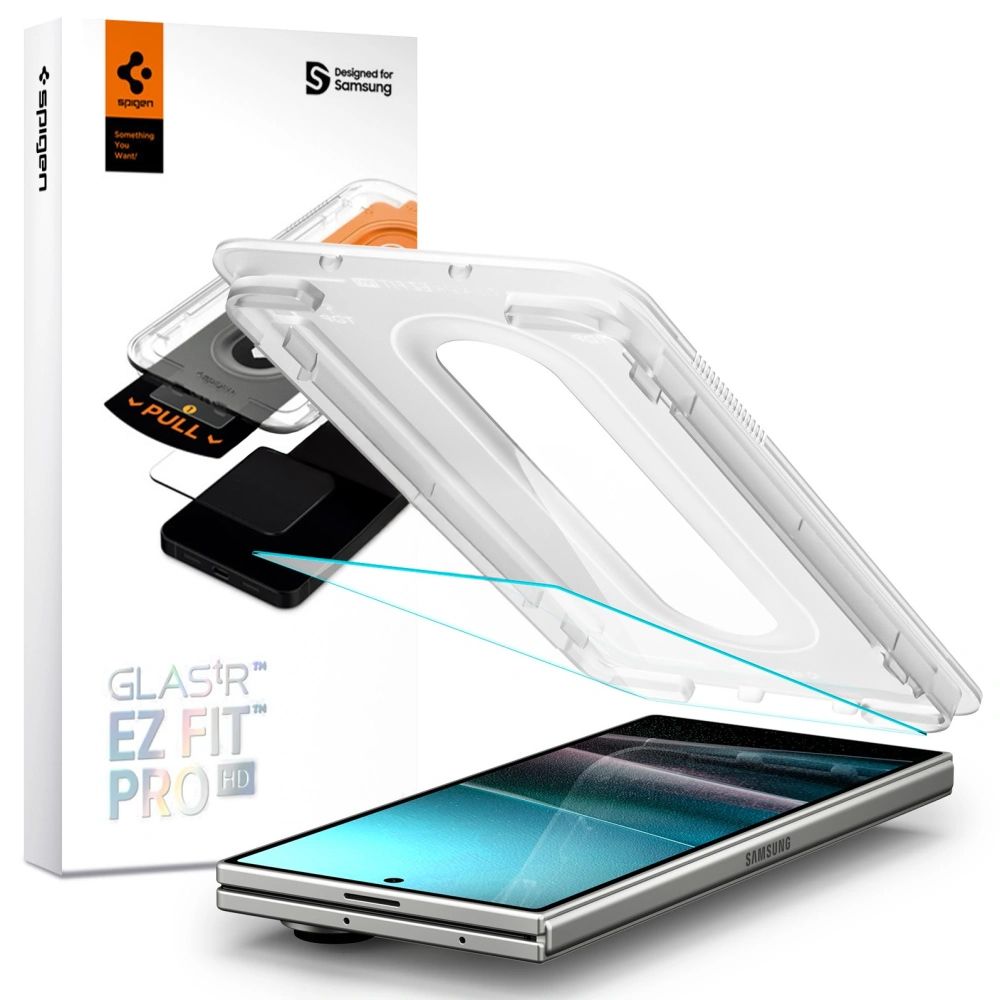 Spigen Glas.TR EZ Fit Pro HD Tempered Glass for Samsung Galaxy Z Fold 7 - Transparent