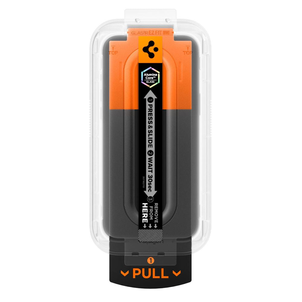 Spigen Glas.TR EZ Fit Pro Tempered Glass for iPhone 16 Pro / 17 / 17 Pro - Transparent