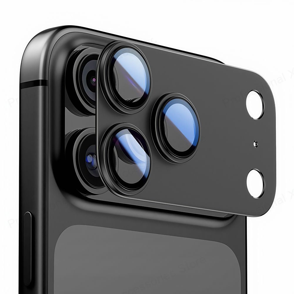 Tech-Protect Camfull Fit+ Camera Cover for iPhone 17 - Black