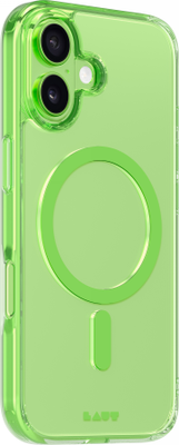 Laut Crystal Fluro MagSafe Case for iPhone 17 - Green