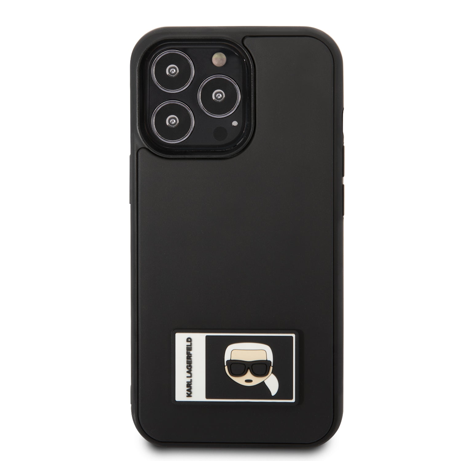 Karl Lagerfeld Ikonik Patch Case for iPhone 13 Pro Max - Black