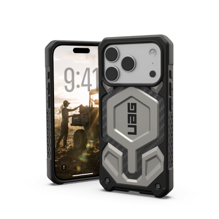 UAG Monarch Pro MagSafe case for iPhone 17 Pro - titanium