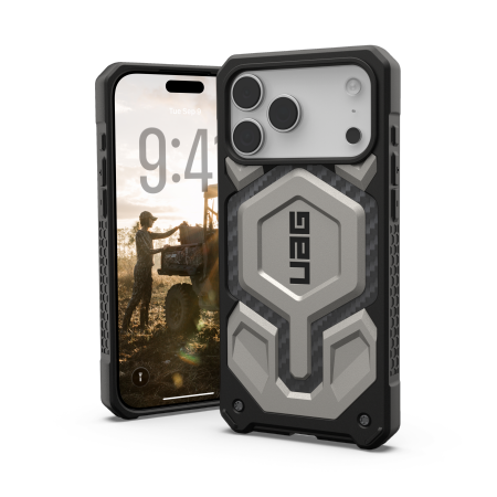 UAG Monarch Pro MagSafe case for iPhone 17 Pro Max - titanium