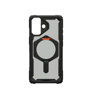 UAG Plasma XTE MagSafe case for iPhone 17 - black and orange