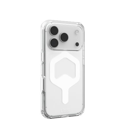 UAG Plyo MagSafe Case for iPhone 17 Pro - Clear and White