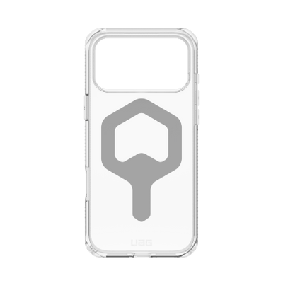 UAG Plyo MagSafe Case for iPhone 17 Pro Max - Clear Silver