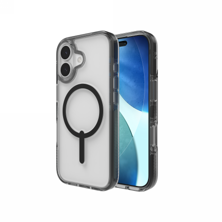 ZAGG Santa Cruz Snap MagSafe Case for iPhone 17 - Clear