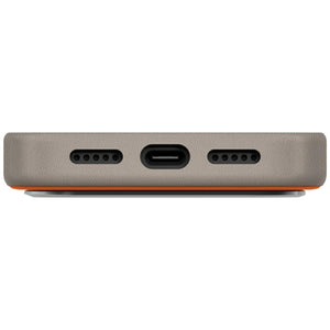 Uniq Lyden DS Case for iPhone 17 Pro Magclick Charging - Orange-Gray
