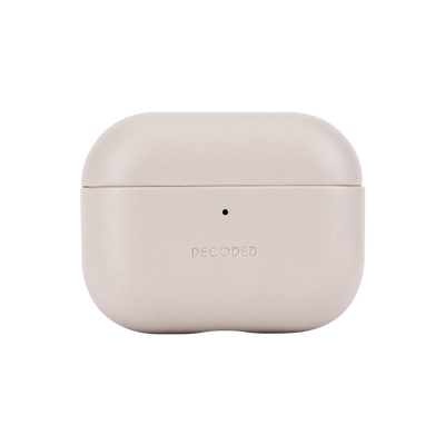 Decoded Leather Case for AirPods Pro 3 - Beige