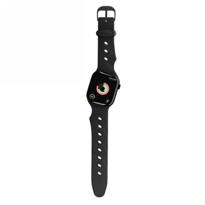 Decoded Silicone Ares Splice Band for Apple Watch 40/41/42mm - Black