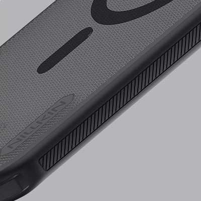 Nillkin Super Frosted Shield Pro MagSafe Compatible Case for iPhone 17 Air - Transparent Black