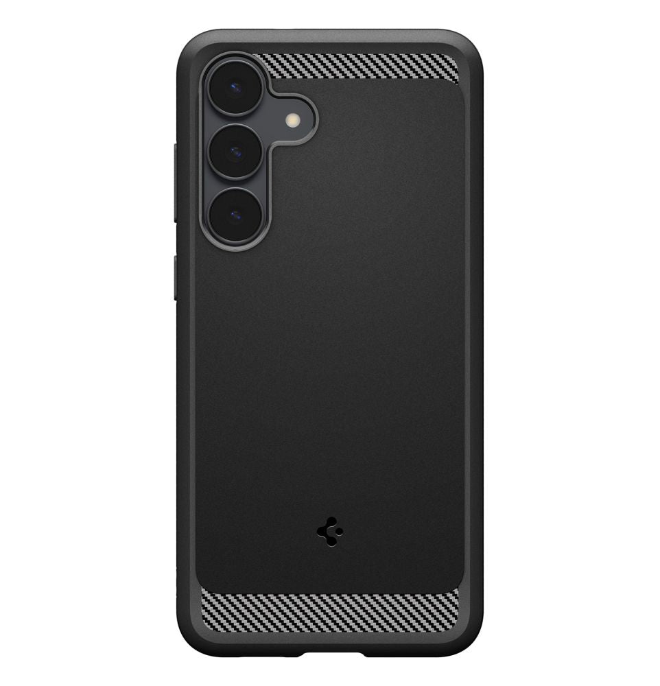 Spigen Rugged Armor Case for Samsung Galaxy S25 FE - Matte Black