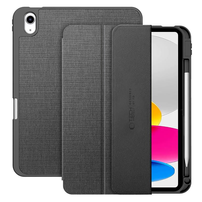 Tech-Protect SC Pen Canvas Case for iPad 10.9” 2022 / iPad 11” 2025 - Gray