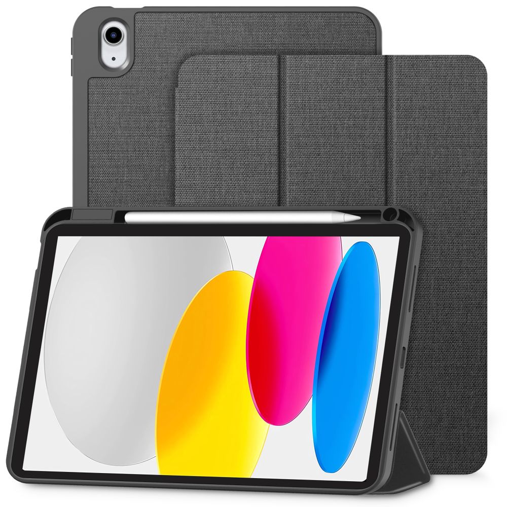Tech-Protect SC Pen Canvas Case for iPad 10.9” 2022 / iPad 11” 2025 - Gray
