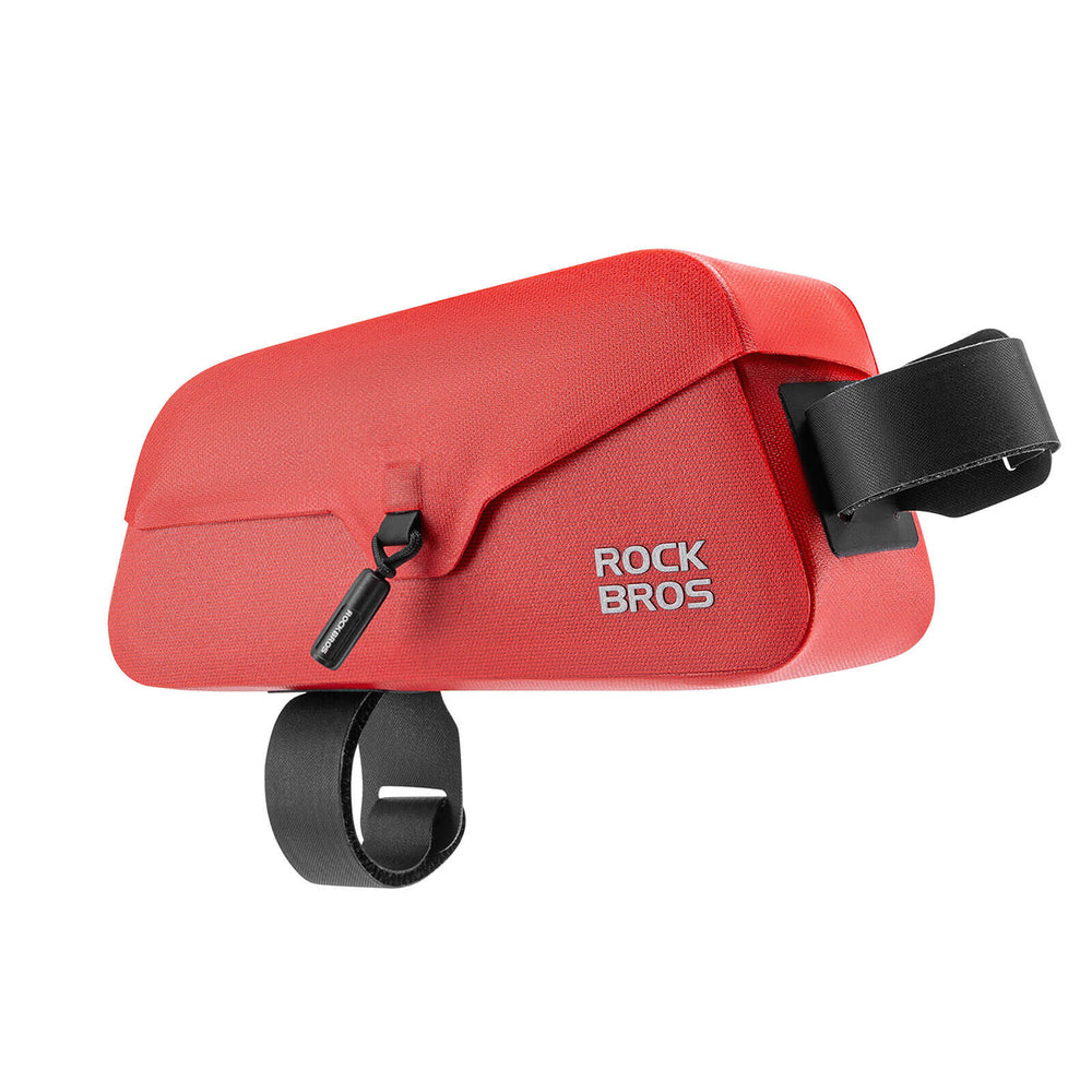 Rockbros 30120122004 Waterproof Bicycle Frame Bag with Magnetic Closure 0.9L - Red