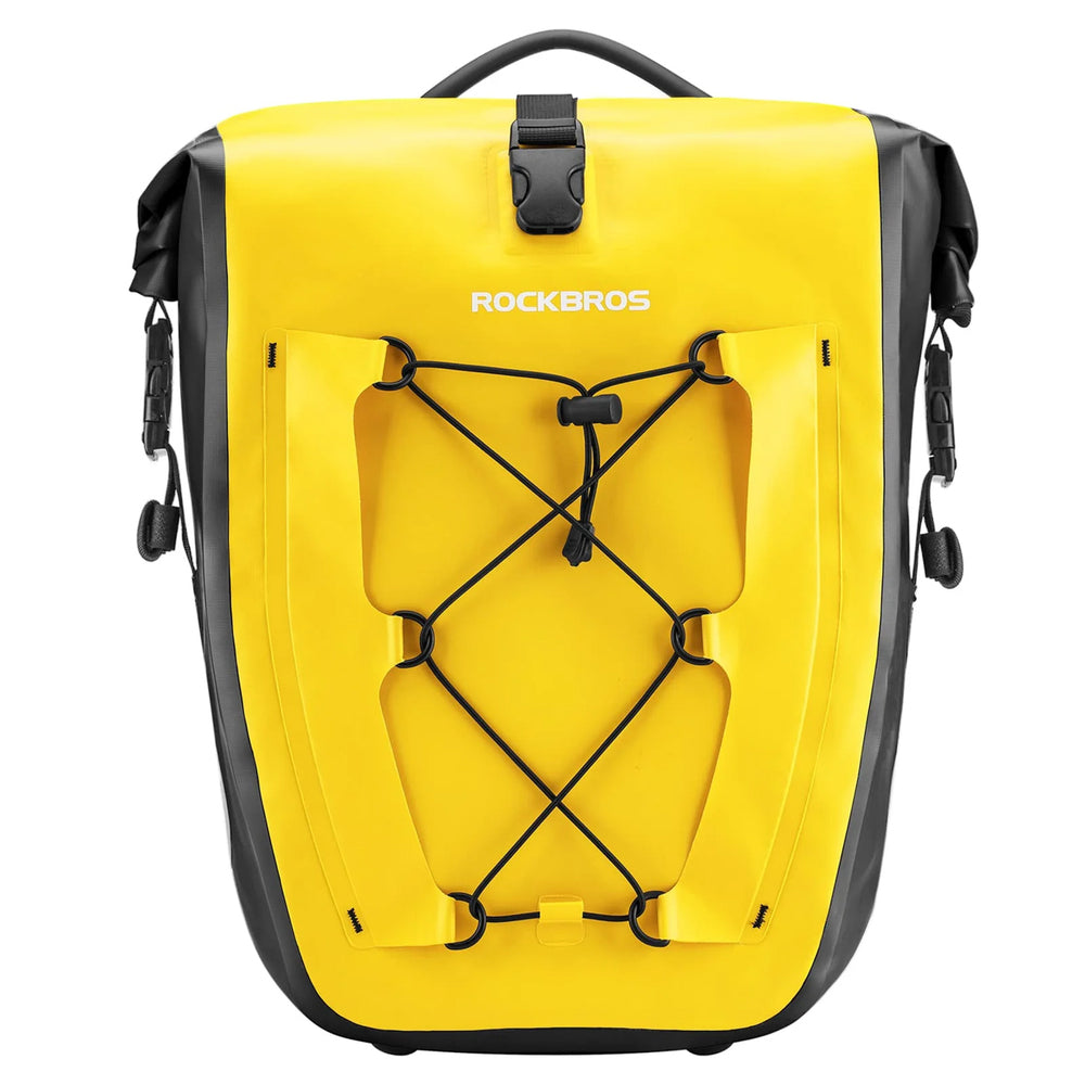 Rockbros 30140022005 Waterproof Bicycle Pannier 25-32L - Yellow