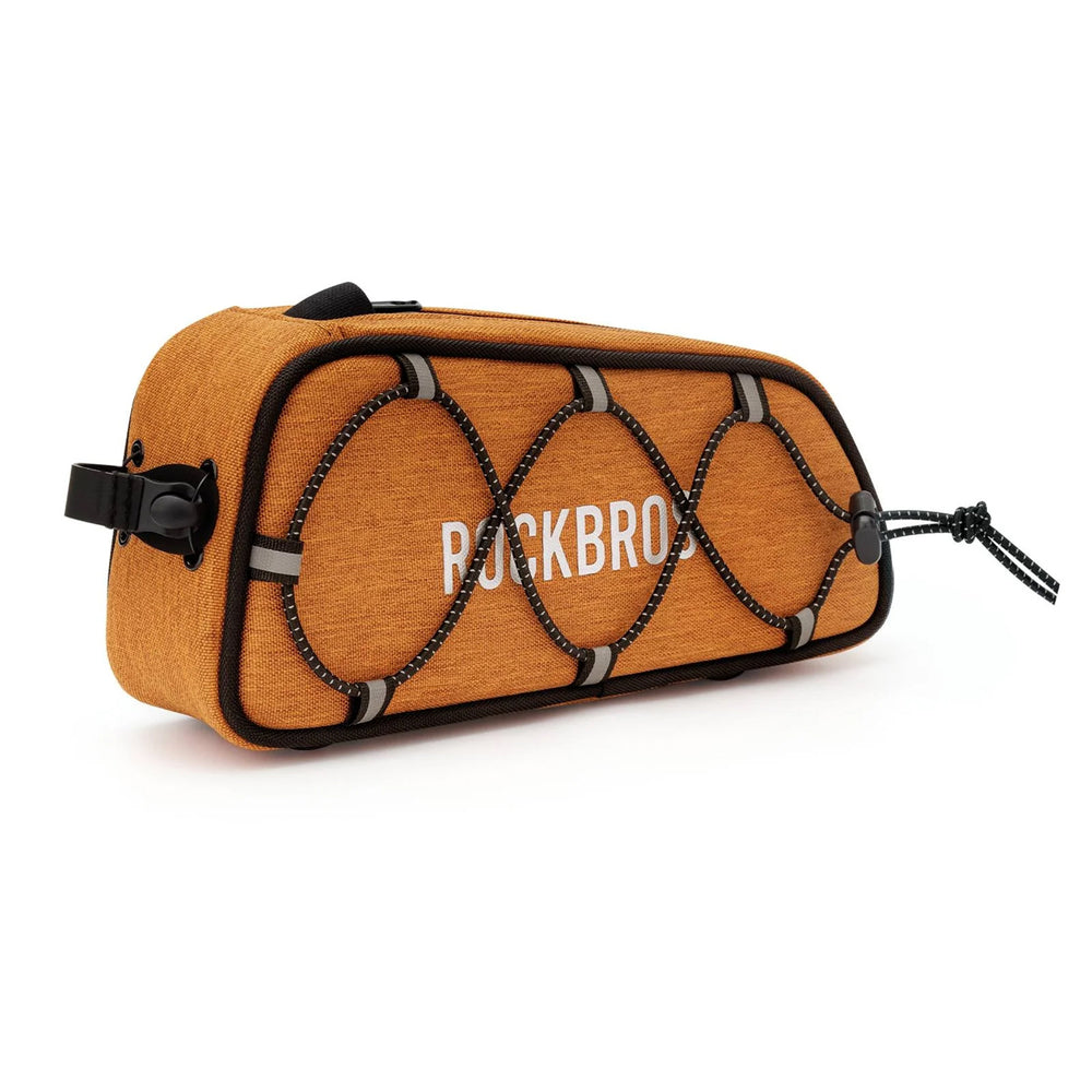 Rockbros 30120045004 ROAD TO SKY bicycle bag for the top frame tube, waterproof, 0.7L - orange