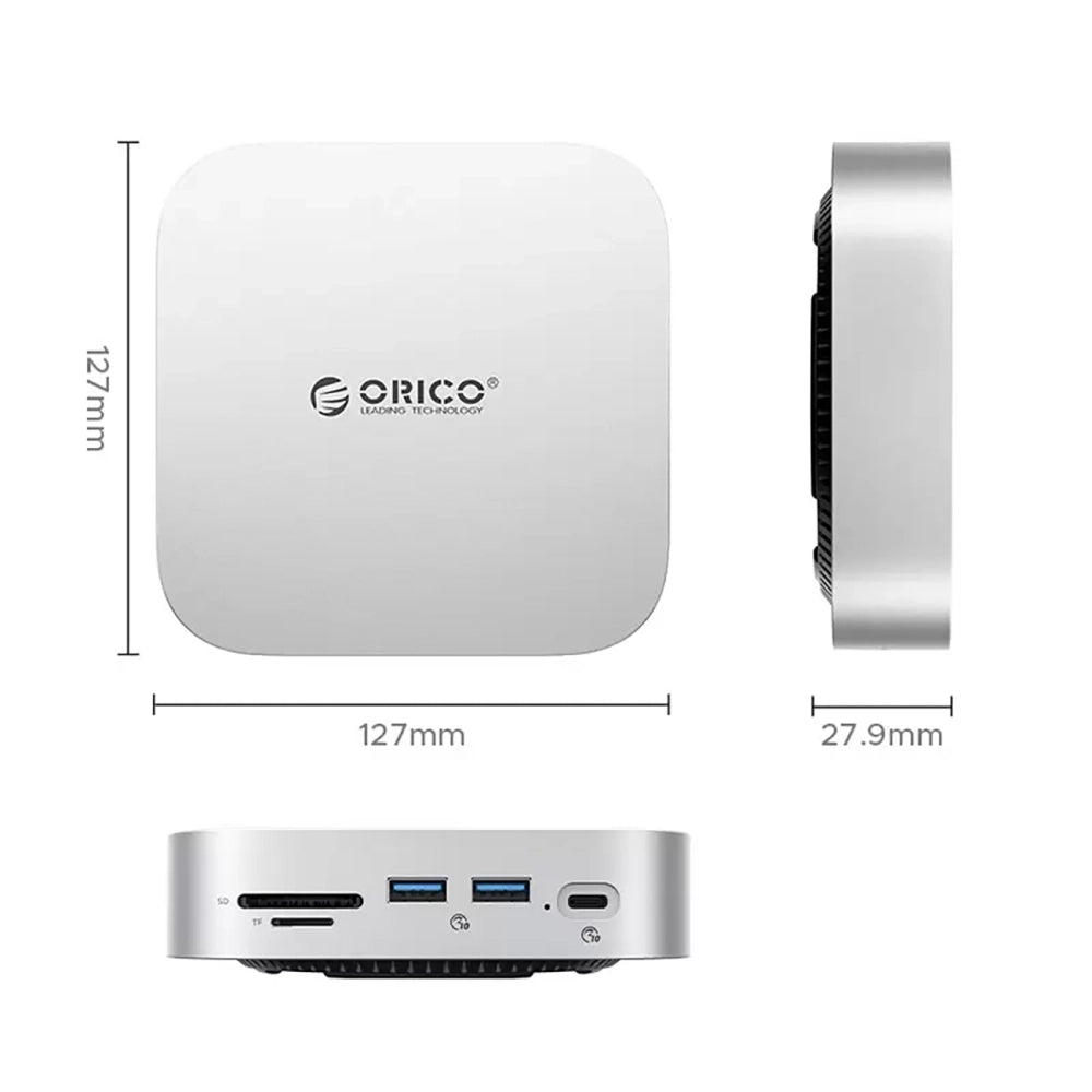 Orico MiniLink 9-in-1 Docking Station - Silver