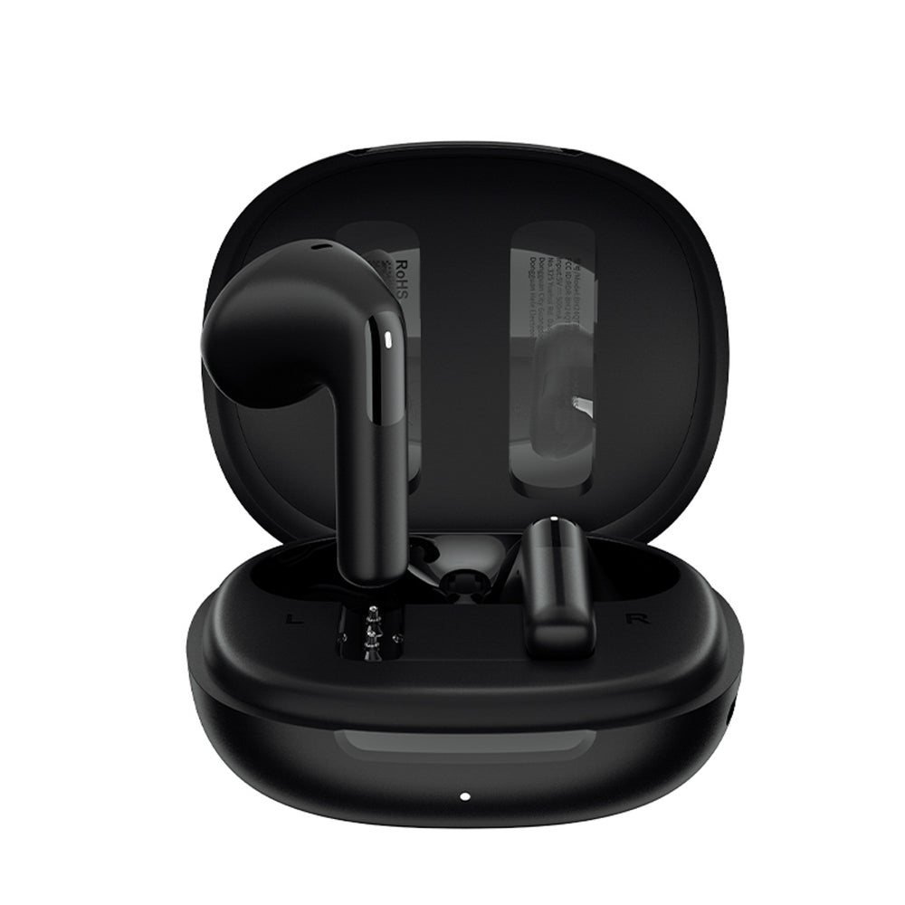 QCY AilyBuds E10 In-Ear Headphones with ENC LDAC Hi-Res Audio IPX4 Bluetooth 5.4 - Black