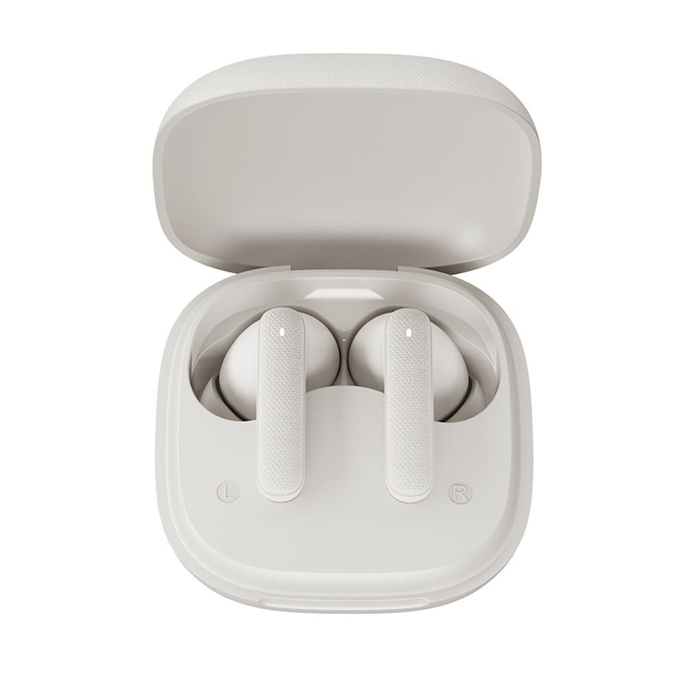 QCY Buds In-Ear Headphones with ENC SBC IPX4 Bluetooth 5.4 - White