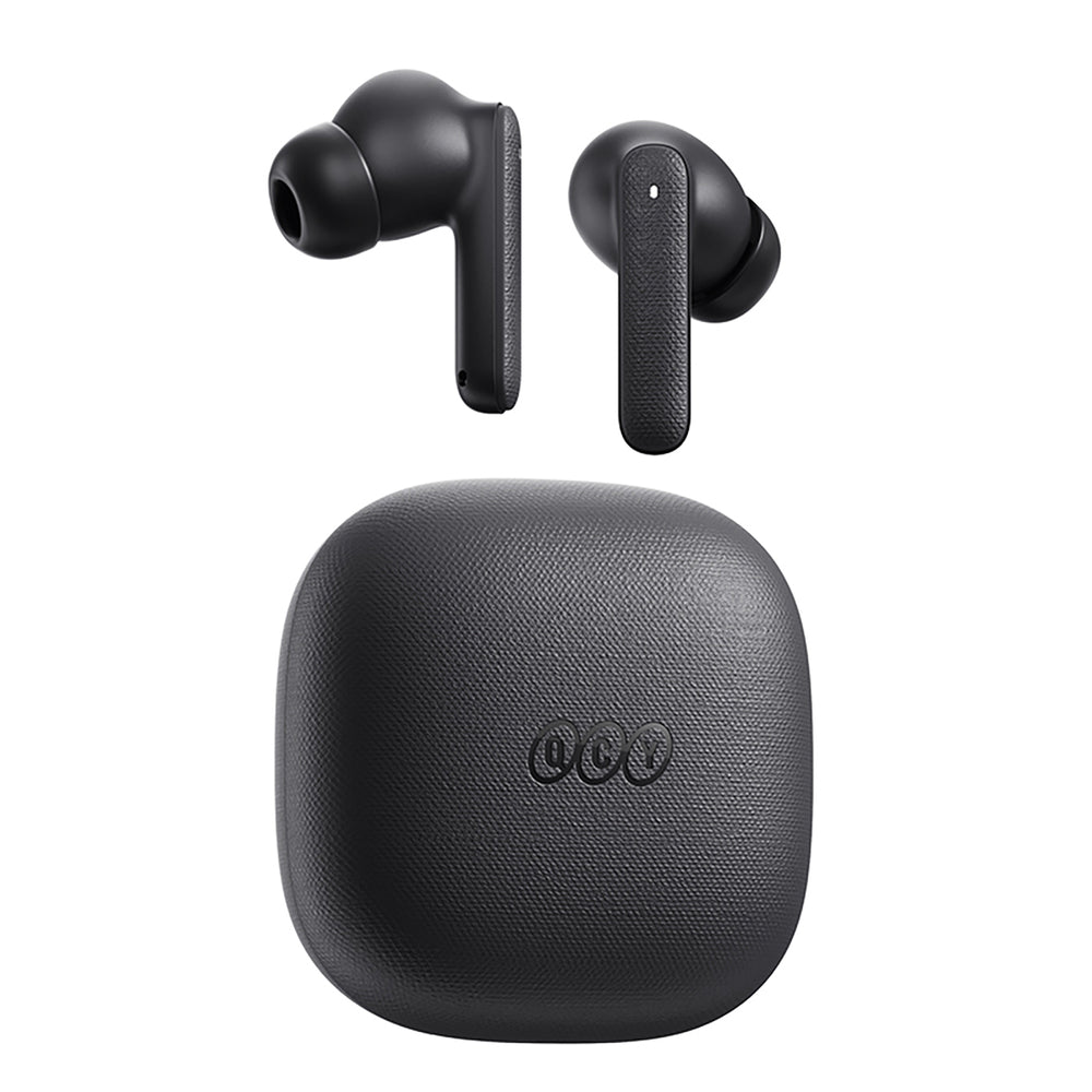 QCY Buds TWS IPX4 Bluetooth 5.4 In-Ear Headphones - Gray