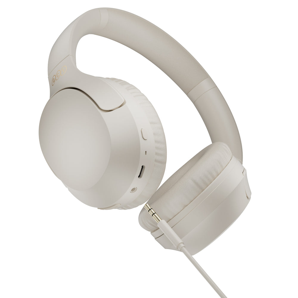 QCY H2 Pro ENC Bluetooth 5.3 Over-Ear Headphones - White