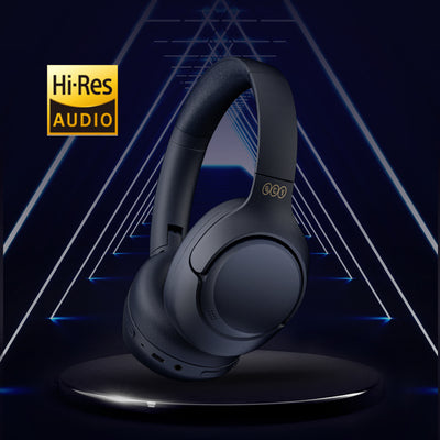 QCY H3 Over-Ear Headphones with ANC and Bluetooth 5.4 - Black