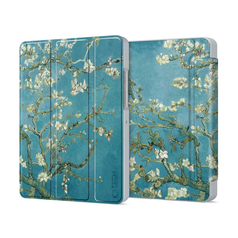 TechProtect SmartCase for Samsung Galaxy Tab A9+ / A11+ Plus 11.0 X210 / X215 / X216 / X230 / X235 / X236 - Blue and White