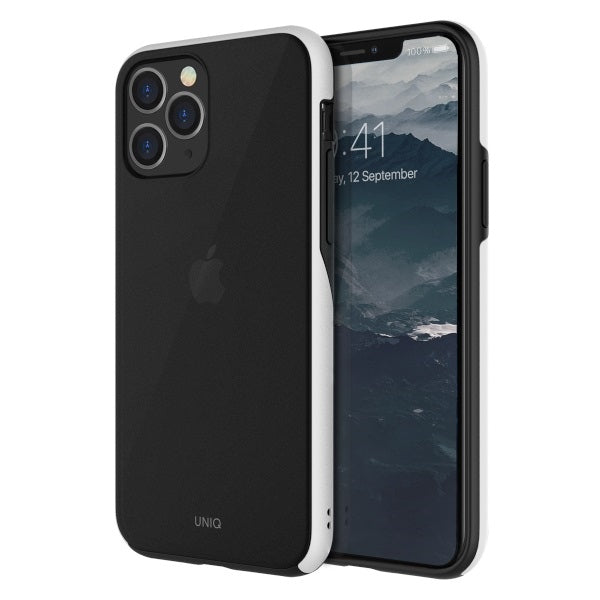„Uniq Vesto Hue“ dėklas, skirtas „iPhone 11 Pro“ – juodas ir baltas