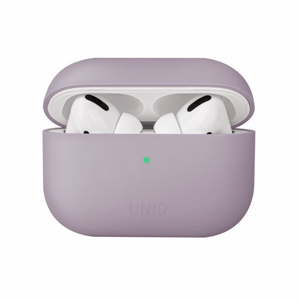 Uniq silikoninis dėklas AirPods Pro – levandų spalvos 