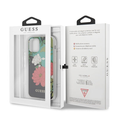 Guess GUHCN58IMLFL01 iPhone 11 Pro black/black N°1 Flower Collection