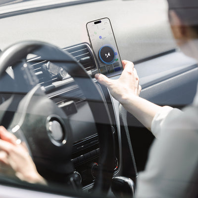 Wozinsky Self-Adhesive Magnetic Car Dashboard Mount Black (WMH-02)