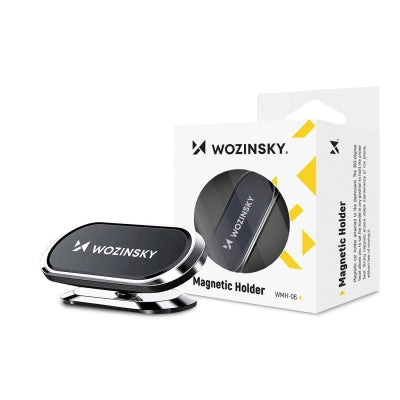 Wozinsky Self-Adhesive Magnetic Car Mount 360 for Dashboard Silver (WMH-06)