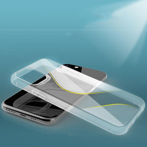 S-Case Flexible Cover TPU Case for Huawei P40 Lite E transparent