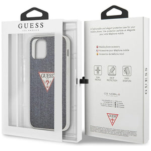 Guess GUHCP12SPCUJULDB iPhone 12 mini 5.4" navy/dark blue hardcase Jeans Collection